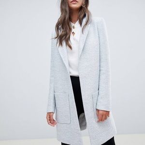ASOS Tall textured slim coat